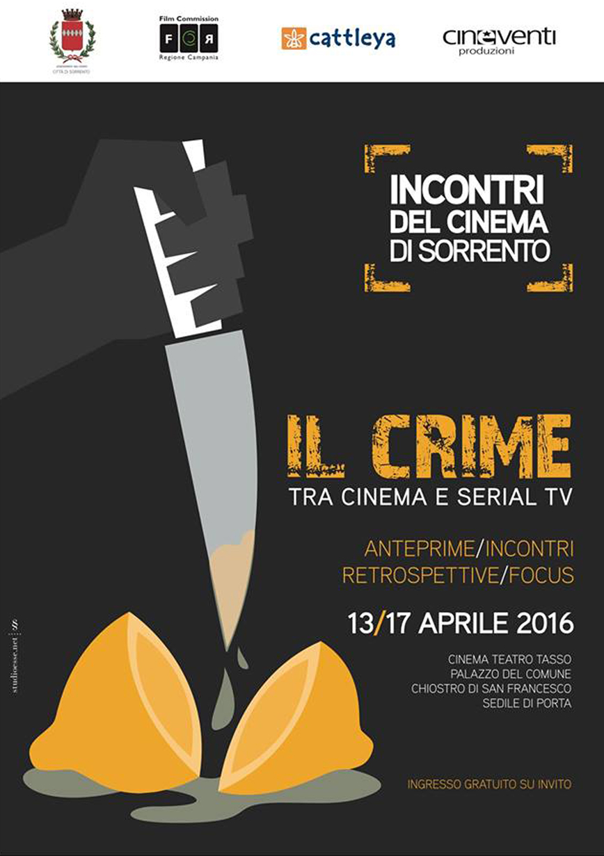 ‪#‎CINEMASORRENTO‬ CRIME… TRA PICCOLO E GRANDE SCHERMO