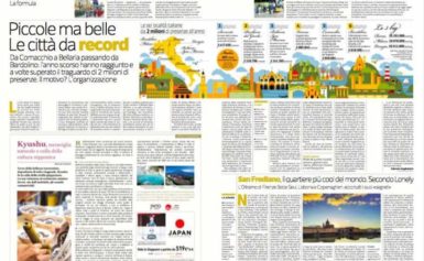 SORRENTO – NELLA 2017 PRESENZE TURISTICHE DA RECORD, LO CERTIFICA L’ISTAT.