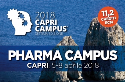 PHARMA CAMPUS – CAPRI 5-8 APRILE 2018: CAPRI DIVENTA UNA CITTADELLA SCIENTIFICA
