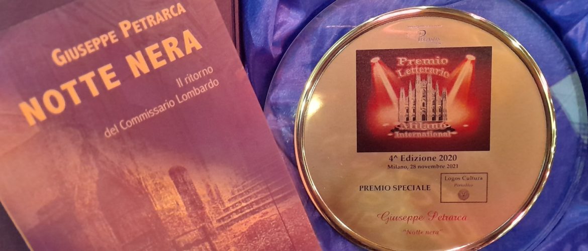 Notte nera, un altro premio prestigioso per Giuseppe Petrarca